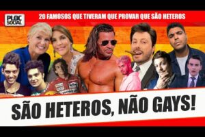 20 FAMOSOS QUE TIVERAM QUE PROVAR QUE SÃO HETEROS E NUNCA SAIRAM DO ARMÁRIO