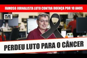 FAMOSO JORNALISTA PERDE A LUTA CONTRA O CÂNCER, DAVID COIMBRA LUTO QUASE 10 ANOS