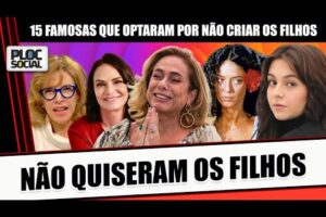 15 FAMOSAS QUE QUANDO ENGRAVIDARAM NÃO QUISERAM OS FILHOS • PODE OU NÃO PODE