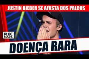 'MUITO TRISTE' JUSTIN BIEBER ADIA SHOW POR CAUSA DE DOENÇA RARA E PREOCUPA FÃS