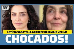 ATRIZ DA GLOBO LETÍCIA SABATELLA CHOCA FÃS AO APARECER BEM MAIS VELHA NAS REDES SOCIAIS E DESABAFA