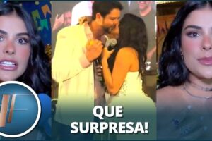 Ex-BBB Munik Nunes é pedida em casamento em festa de aniversário