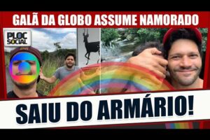 GALÃ DA GLOBO SAI DO ARMÁRIO E SE ASSUME GAY, ARMAANDO BABAIOFF SE DECLARA PRA NAMORADO