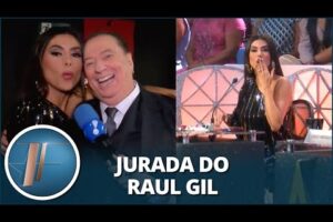 TV Fama mostra bastidores do Programa Raul Gil com Flávia Noronha: “Obrigada por tudo”