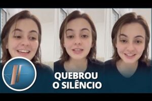 Klara Castanho aparece em vídeo pela primeira vez após revelar gravidez: “Voltei a trabalhar”