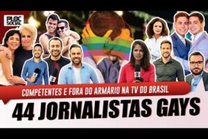 44 JORNALISTAS GAYS, LÉSBICAS, E + DA TV • FAMOSOS QUE SAIRAM DO ARMÁRIO E SE ASSUMIRAM (ATUALIZADO)