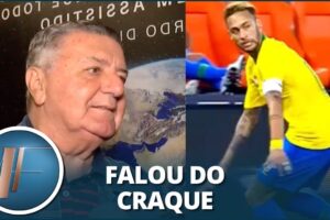 Arnaldo Cezar Coelho dá sua opinião sobre Neymar na seleção: “Time não pode jogar em função dele”