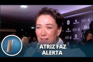 Atriz Lilian Cabral fala sobre depressão: “Tudo é um alerta”