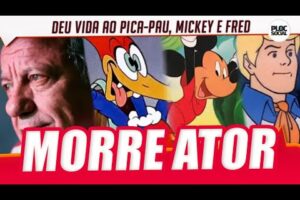 MORRE ATOR E DUBLADOR QUE DEU VOZ AO PICA PAU, MICKEY E FRED DO SCOOB DOO, LUÍS MANUEL AOS 80 ANOS