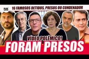 16 FAMOSOS QUE JÁ FORAM PRESOS, DETIDOS OU CONDENADOS NA JUSTIÇA   LEANDRO LEAHART, JOSÉ DUMONT E MA