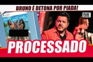 BRUNO, DUPLA COM MARRONE DEVE SER PROCESSADO APÓS PIADA MACHISTA COM MODELO