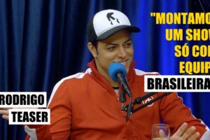 Rodrigo conta sobre a turnê internacional em tributo ao Michael Jackson!