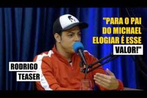 Rodrigo comenta sobre possível contato com o pai do rei do pop!