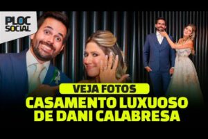 VEJA FOTOS do CASAMENTO de Dani Calabresa com Richard Neuman que reuniu ricos e famosos