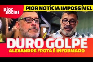 POLÊMICA • Justiça determina a falência do ex ator e deputado Alexandre Frota, e agora? Lula ajuda?