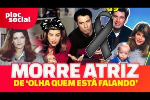 LUTO • Morre a atriz Kirstie Alley, da franquia 'Olha Quem Está Falando' com John Travolta