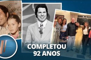 Silvio Santos faz aniversário e recebe homenagem de amigos e celebridades