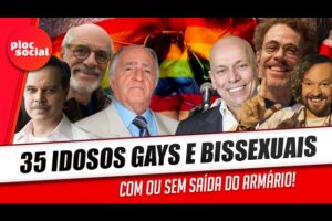 35 IDOSOS GAYS • Famosos que sairam ou não do armário e se assumiram gays e bissexuais e você não sa