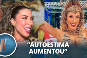 Tati Minerato fala sobre harmonização no bumbum: “Vão conferir na avenida”