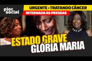 URGENTE • Com câncer, Gloria Maria é internada às pressas e estado de saúde preocupa TV Globo, famos