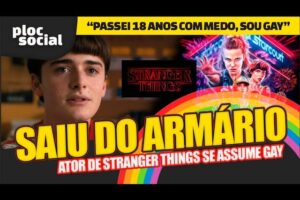 SEM ARMÁRIO • Astro de Stranger Things se assume gay, Noah Schnapp diz que passou 18 anos com medo