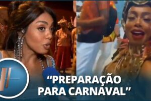 Mais de R$ 60 mil? Dandara fala sobre fantasia para desfile da Salgueiro: “Segredo”