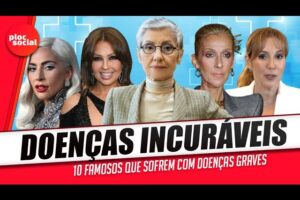 10 FAMOSOS QUE SOFREM DE DOENÇAS GRAVES E INCURÁVEIS • CÁSSIA KISS, CELINE DION, THALIA E +