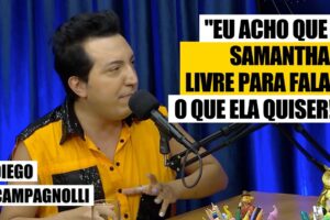 Sobre Samantha Schmutz: “Tem que pensar que a mensagem que ela transmite é para várias pessoas!”