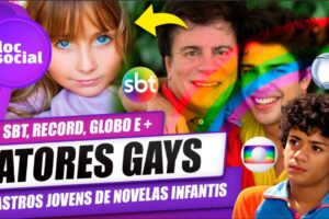 20 ATORES JOVENS QUE SE ASSUMIRAM GAYS, LÉSBICA, BI E ALGO + DE NOVELAS DO SBT, RECORD, GLOBO e +