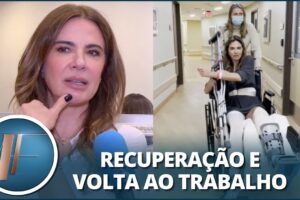 Luciana Gimenez diz que não vê a hora de colocar salto alto: "Não mexo os dedos do pé”