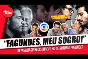 BOMBA! Reynaldo Gianecchini tá namorando filho do ator Antônio Fagundes que se assumiu gay, será