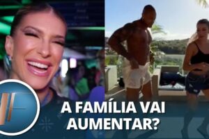 Lore Improta e Léo Santana planejam viagem de 2 anos de casados: “Curtir juntos”