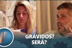 Giovanna Ewbank faz pegadinha da gravidez falsa com Bruno Gagliasso: “Você tá zoando”