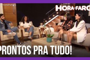 Natália Beauty e Duda Reis dão dicas de redes sociais e moda para Karine e Rhuan