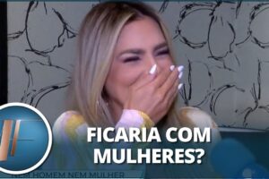 Solteira, Erika Schneider revela se ficaria com meninas: “Nunca me relacionei com uma mulher”