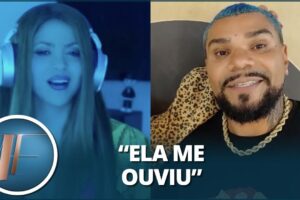 Naldo diz ter aconselhado Shakira após separação: “A gente se encontrou em Miami”