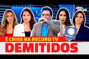 É CRISE? 10 DEMITIDOS DA RECORD, Geraldo Luis, Roberta Piza, Carla Cecato, Thalita Oliveira e mais