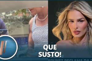 Yasmin Brunet se envolve em acidente de carro e culpa os astros: “Bom eclipse para todos”