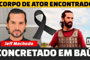 Corpo do Ator Jeff Machado que fez novelas na Record é encontrado concreta num baú no Rio de janeiro