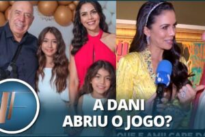 Dani Albuquerque revela como o marido, Amilcare Dallevo, machucou o braço: “Posso contar a verdade?”