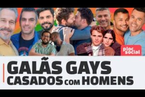 12 GALÃS CASADOS COM HOMENS • ATORES DE NOVELAS, FILMES E SÉRIES GAYS QUE NAMORAM HOMENS