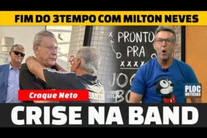 CRISE NA BAND! CRAQUE NETO VAI SUBSTITUIR MILTON NEVES COM TERCEIRO TEMPO com o APITO FINAL