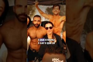 GALÃ DA RECORD E DA GLOBO saiu do armário se assumiu gay e até que está namorando diretor  Short