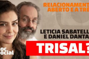 Letícia Sabatella e Daniel Dantas vivem romance a três mas não chamam de trisal