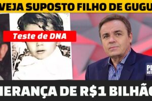 VEJA FOTO DO HOMEM que diz SER FILHO DE GUGU LIBERATO e vai fazer exame de DNA e quer herança