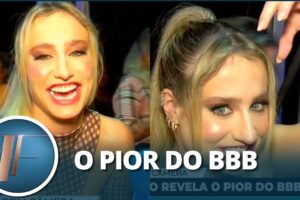 Bruna Griphao relembra dificuldade na rotina no BBB: “O pior é fazer cocô com câmera”