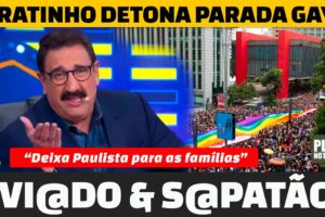 Ratinho do SBT detona a Parada Gay de SP • 'Carnaval de Vi@do e S@patão, Paulista é para as famílias