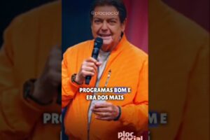 CRISE! Faustão tinha uma lista de artistas proibidos de aparecer em seus programas na Band e Globo