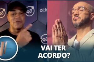 Denilson fala de um possível encontro com Belo: “Não estou mais me agarrando em picuinhas”