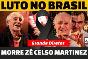 LUTO! MORRE O DIRETOR DE TEATRO ZÉ CELSO MARTINEZ do Teatro Oficina em São Paulo